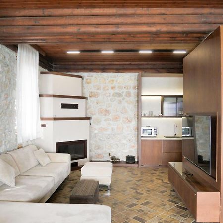 Seaside Duplex Stone Villa Qeparo Dış mekan fotoğraf