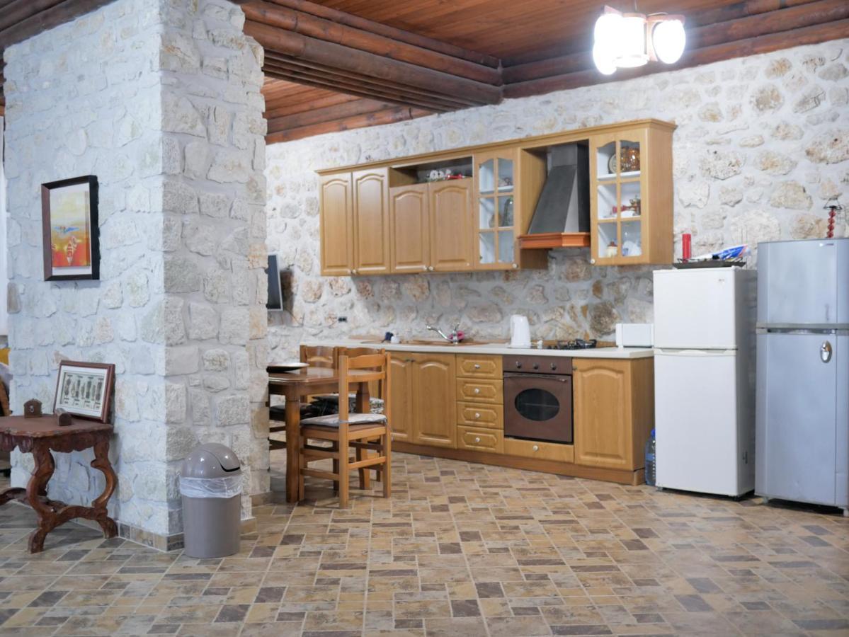 Seaside Duplex Stone Villa Qeparo Dış mekan fotoğraf